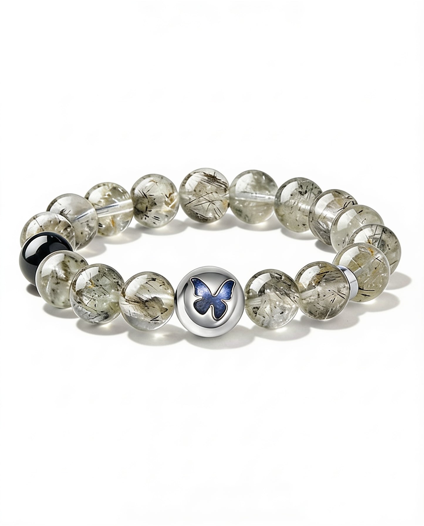 “Emerald Harmony” Green Phantom Quartz Bracelet