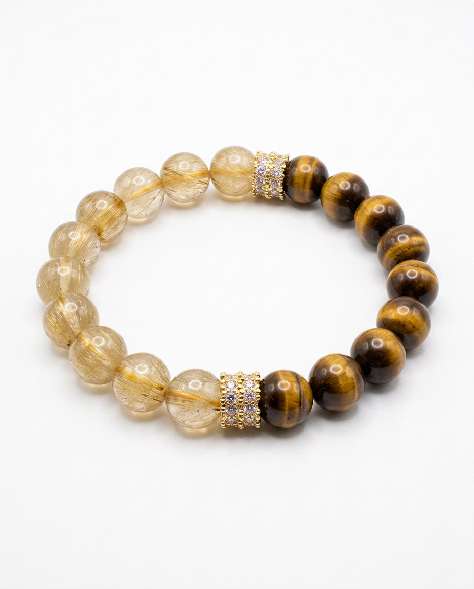 Fortune Attracting Natural Crystal Bracelet