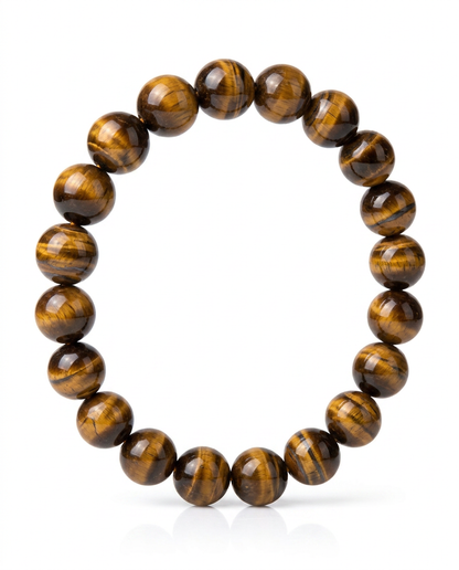 Golden Stripes ”Natural Tiger’s Eye Bracelet