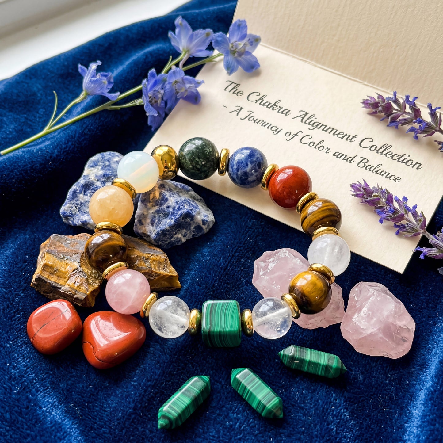 Ring of Energy — Old Money Style Natural Multi-Gem Bracelet