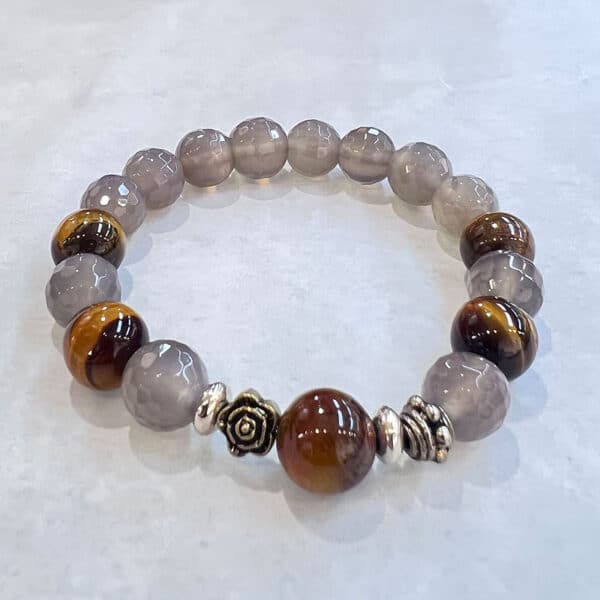 Mystery and Serenity Tiger’s Eye Agate Bracelet for Balance and Peace