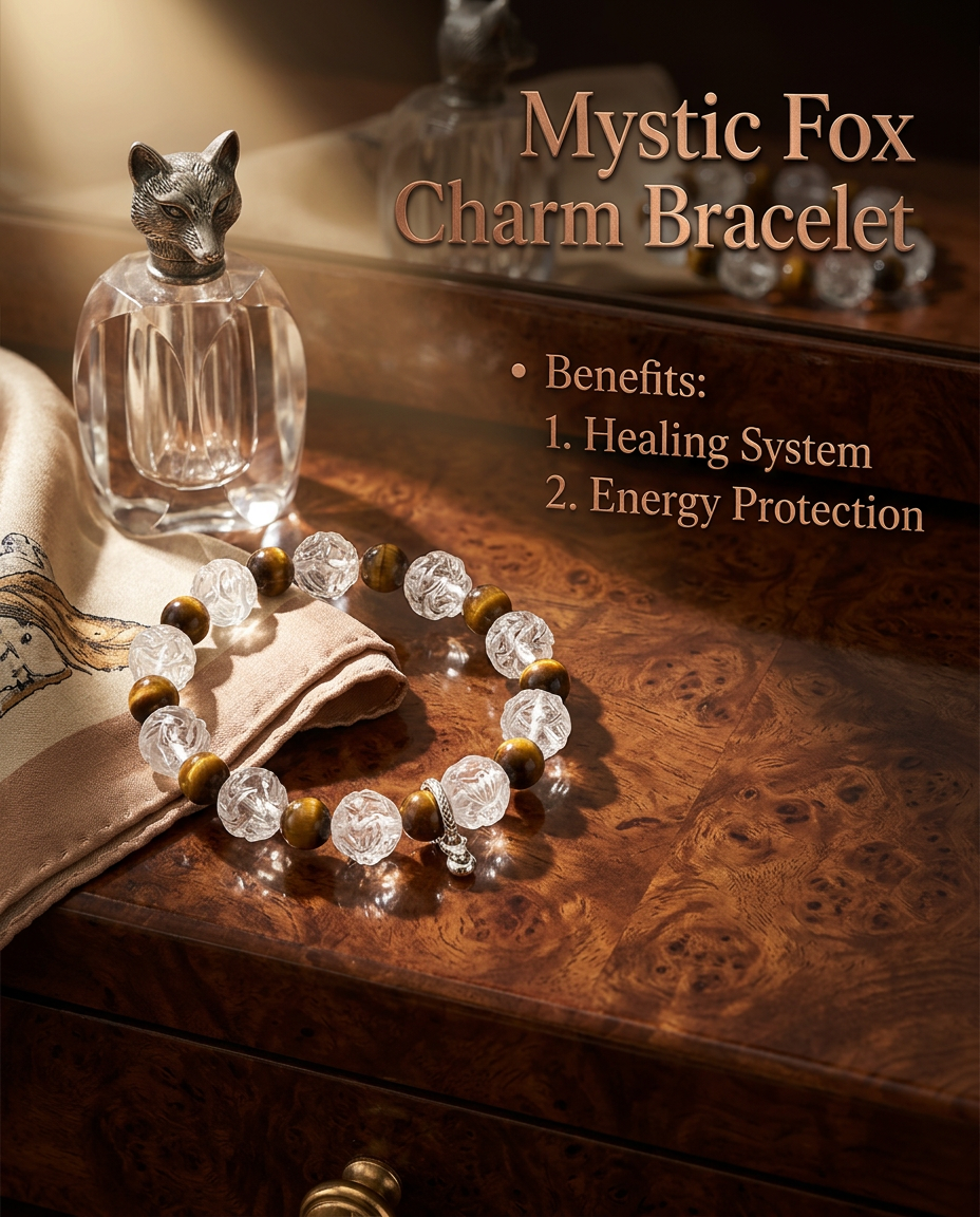 Mystic Fox Charm Bracelet