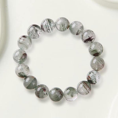 Natural Green Phantom Quartz Bracelet