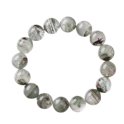 Natural Green Phantom Quartz Bracelet