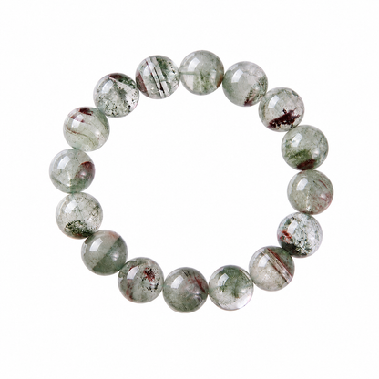 Natural Green Phantom Quartz Bracelet