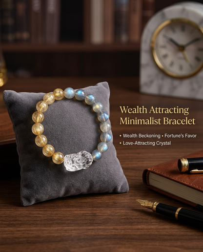 Wealth Attracting Minimalist Bracelet for Women