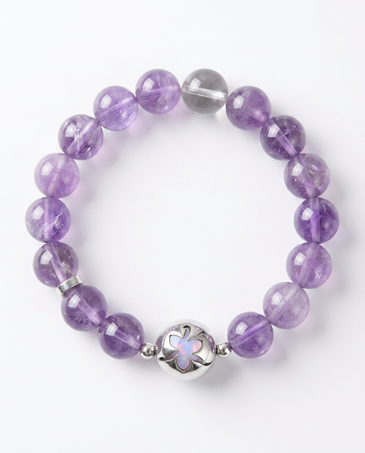 “Wisdom Stone” Natural Amethyst Bracelet for Women
